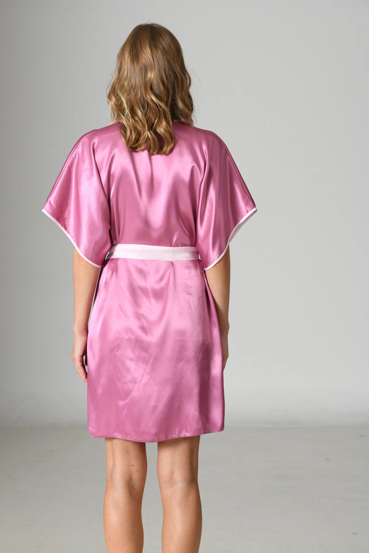 Pink Satin Nightgown